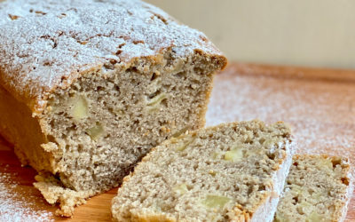 Budín de manzana