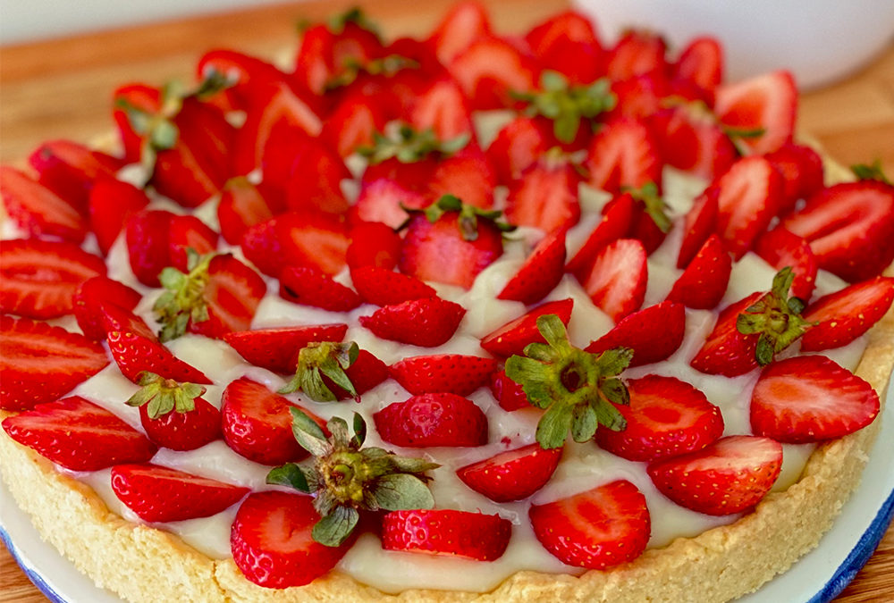 Tarta de frutillas